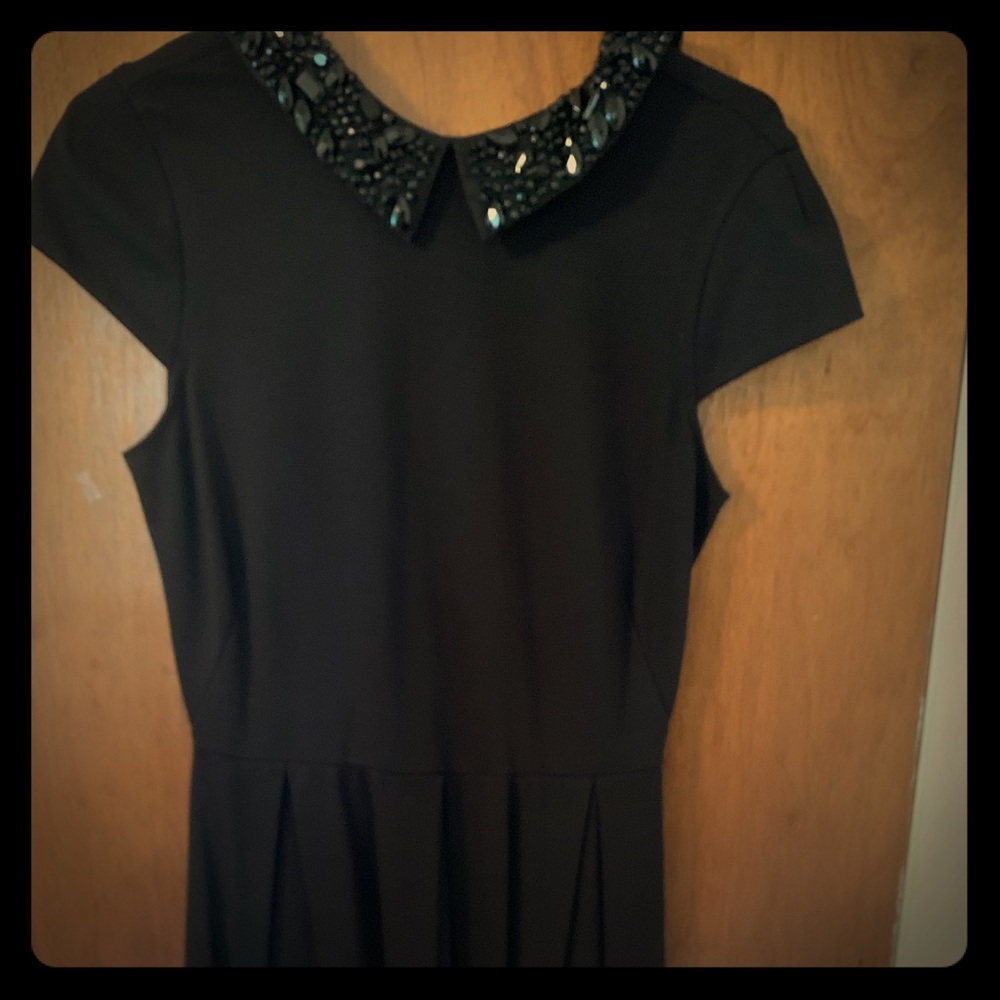 A black dress